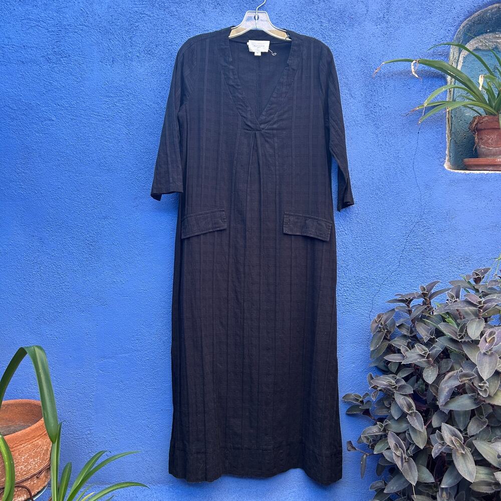 pomander place tuckernuck black carolina cotton caftan